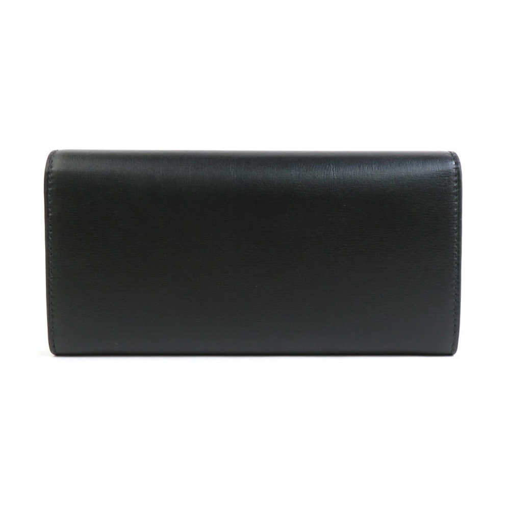 Salvatore Ferragamo leather wallet Vara rion long black